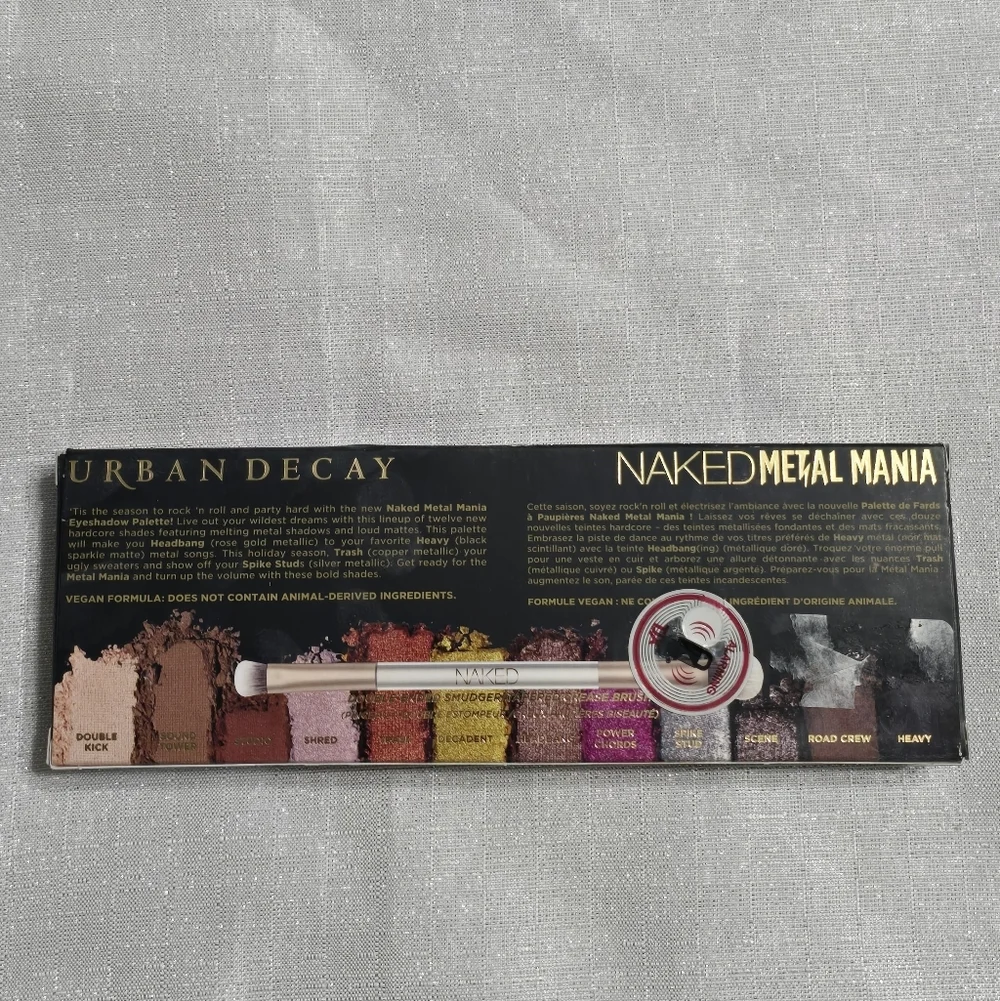 Urban Decay Naked Metal Mania Eyeshadow Palette